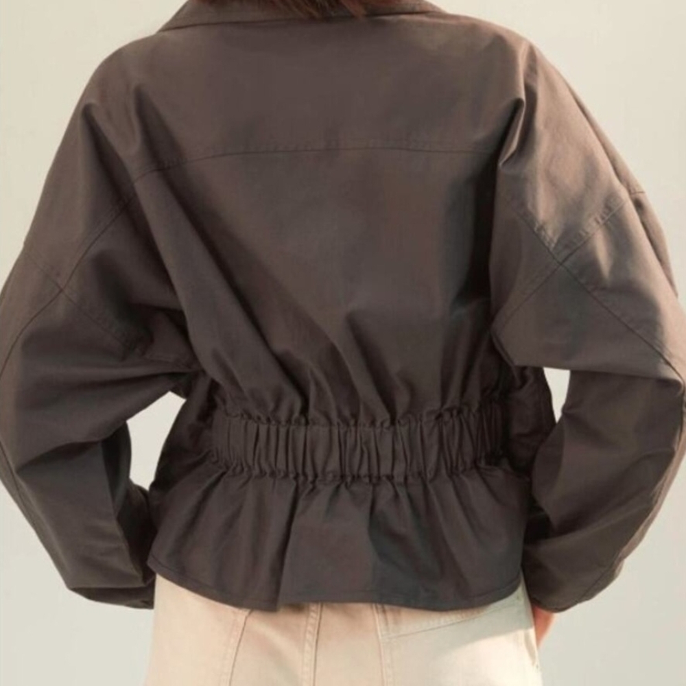 MARE MARE × Anthropologie Dolman Sleeve Belted Utility Jacket M - Picture 7 of 14